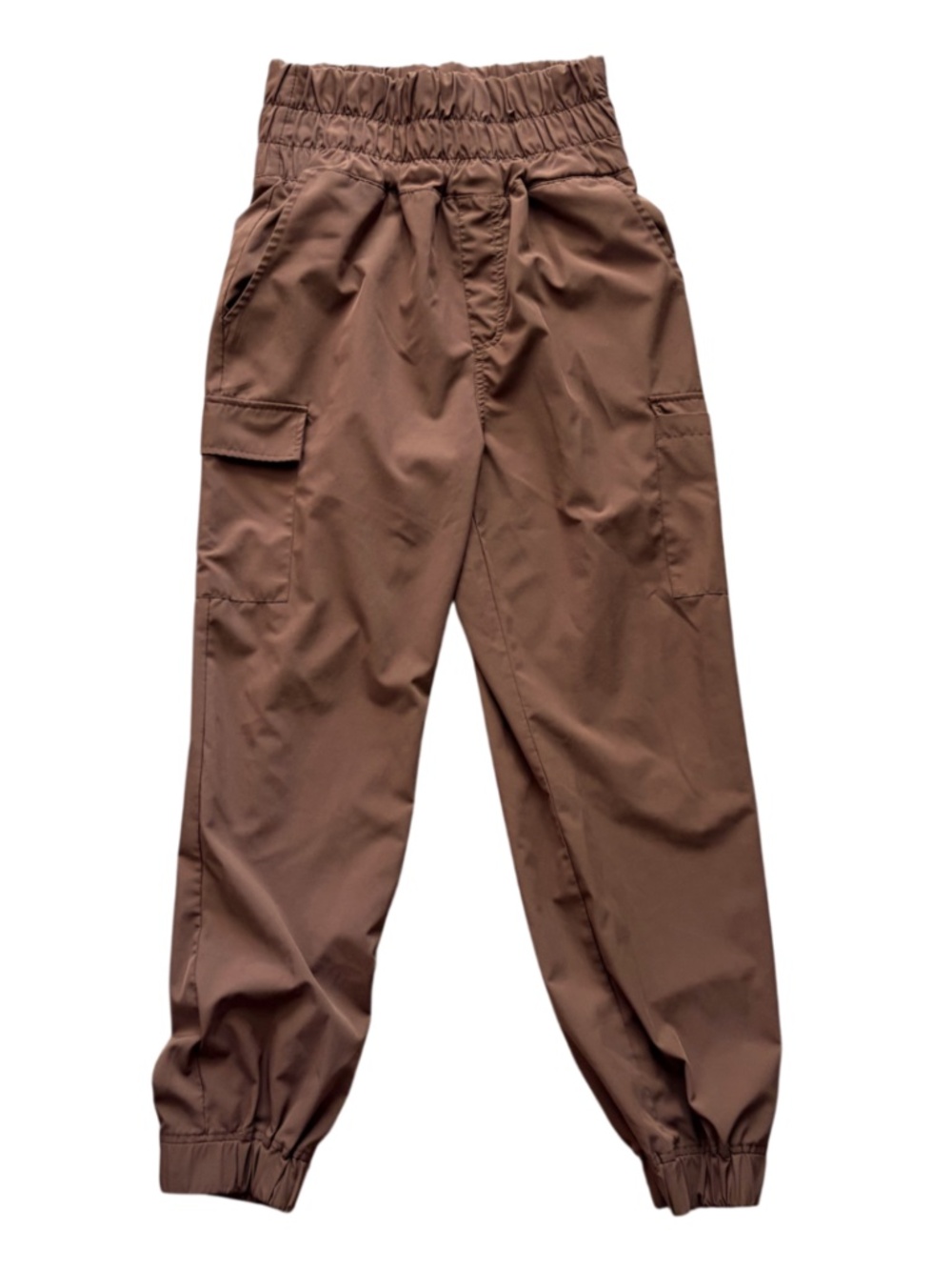 HYFVE  Women's High-Waisted Brown Joggers
